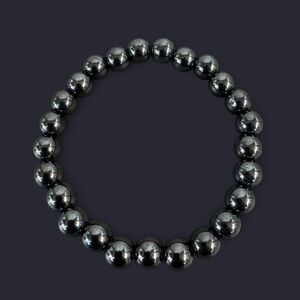 Hematite Bead Bracelet
